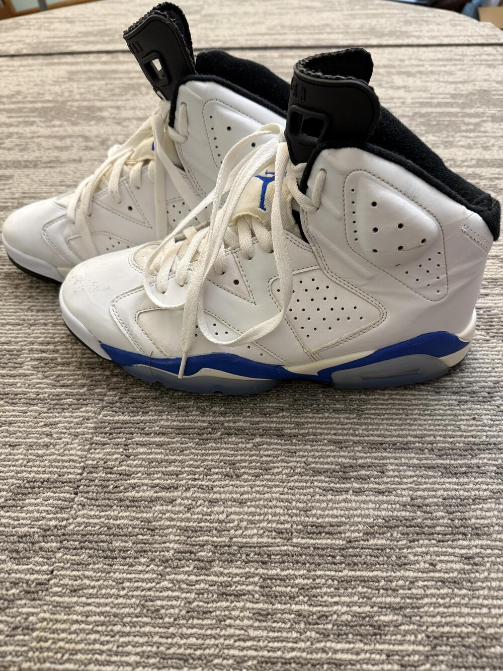 Air Jordan 6 Retro Shoes Mens Size 10 OG Mid Basketball 384664-107